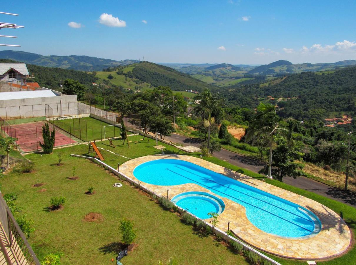 Apto C Lazer E Linda Vista Verde Águas de Lindóia Extérieur photo